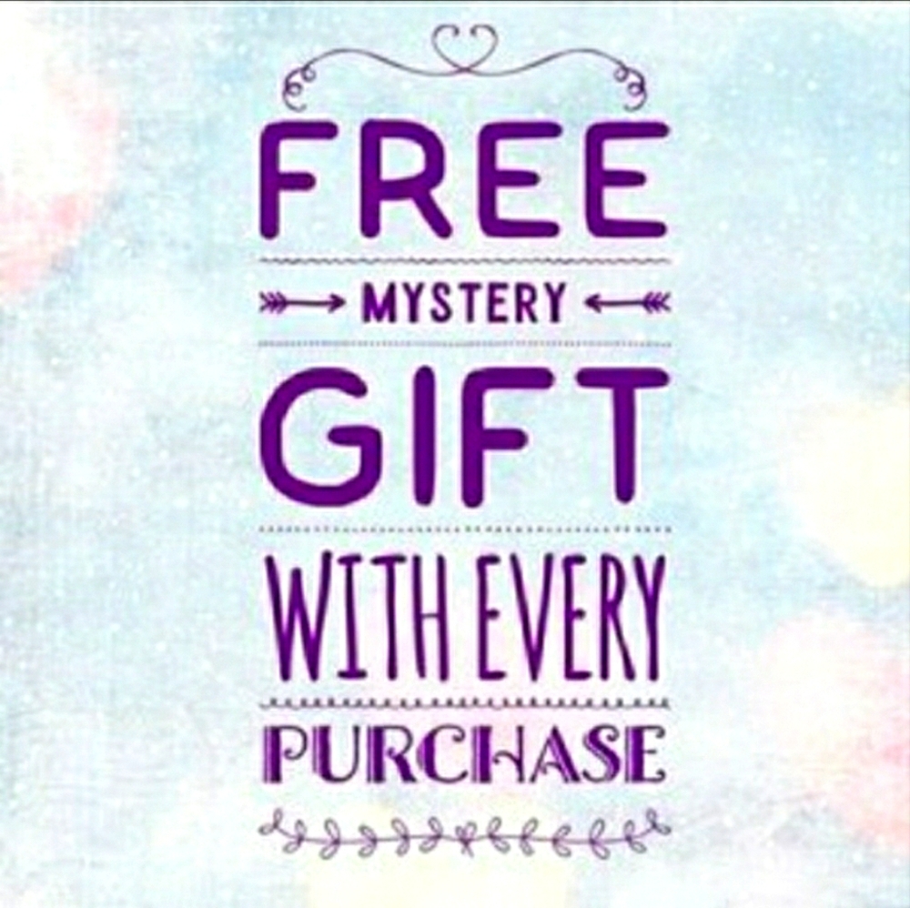 FREE GIFT WITH EVERY PURCHASE